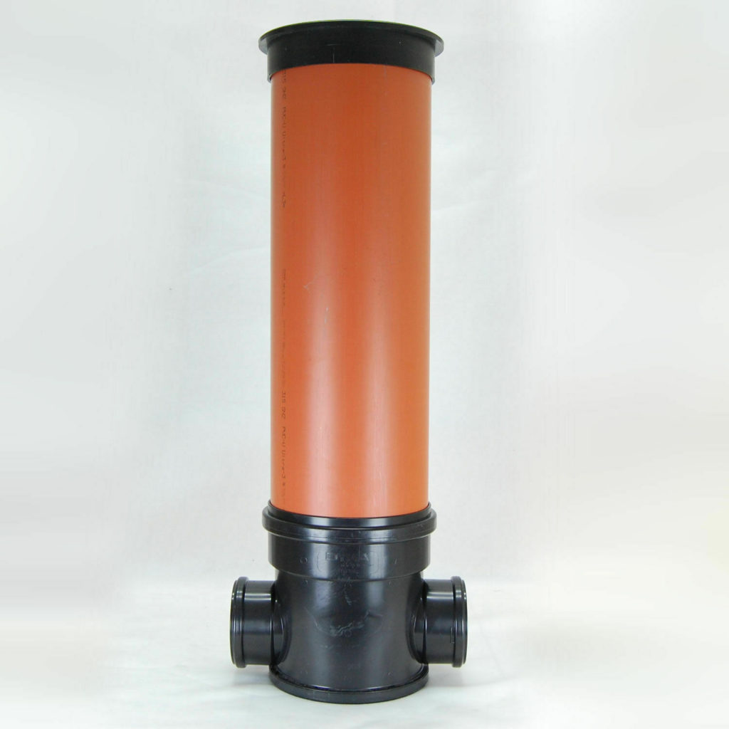 Produktbild von KG Steigrohr DN300/315 – PVC-U Kanalrohr Für Kontroll- & Wartungsschächte (100 Cm, Alte Bezeichnung DN300)